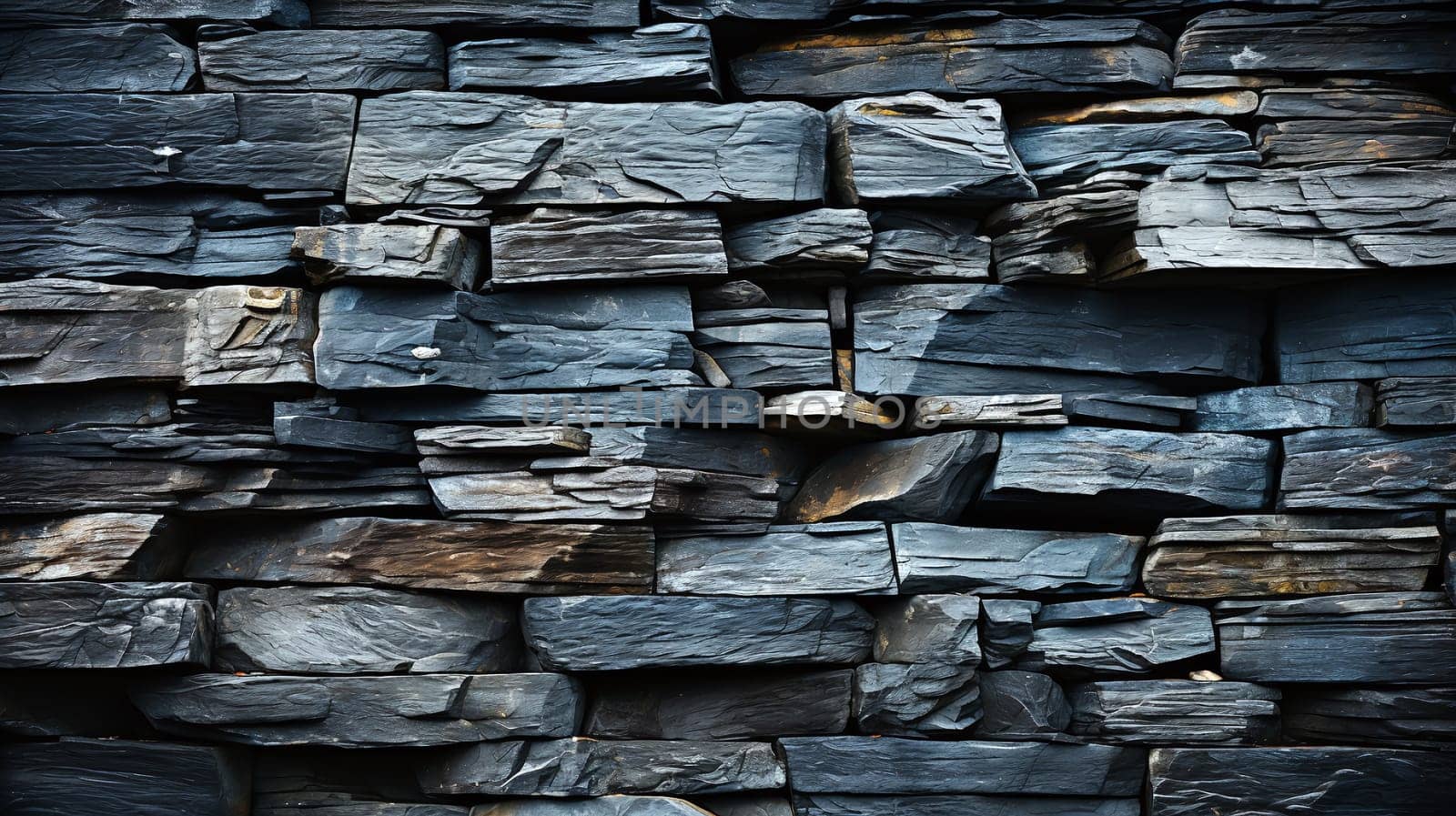 Rugged wall of stone, grounding us with its wild beauty - generative AI