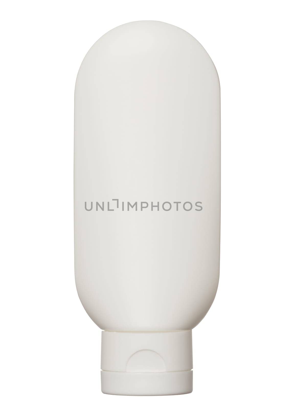 White plastic tube for cream, gel and toothpaste  by ndanko
