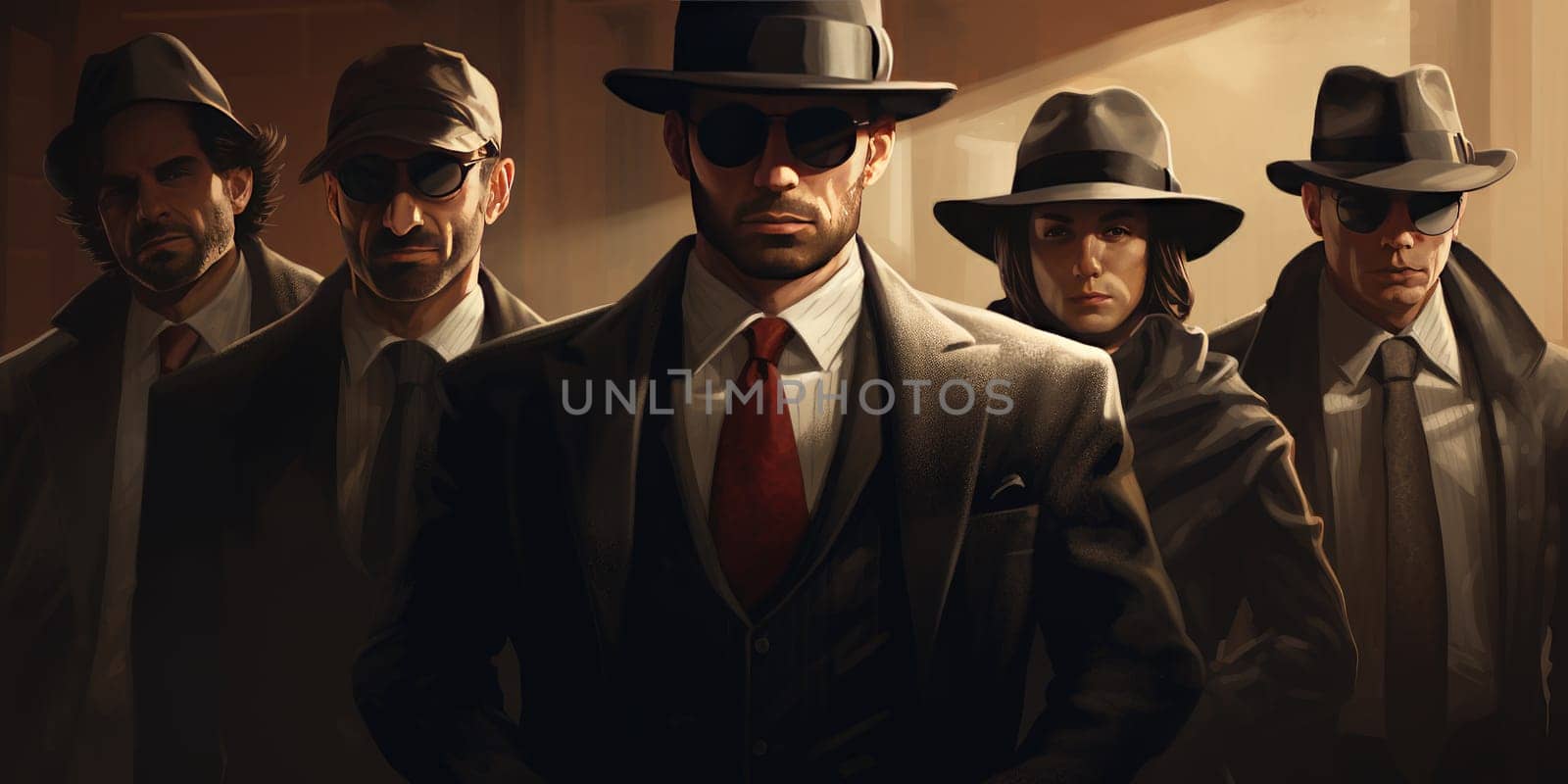 A mafia group gang rebels