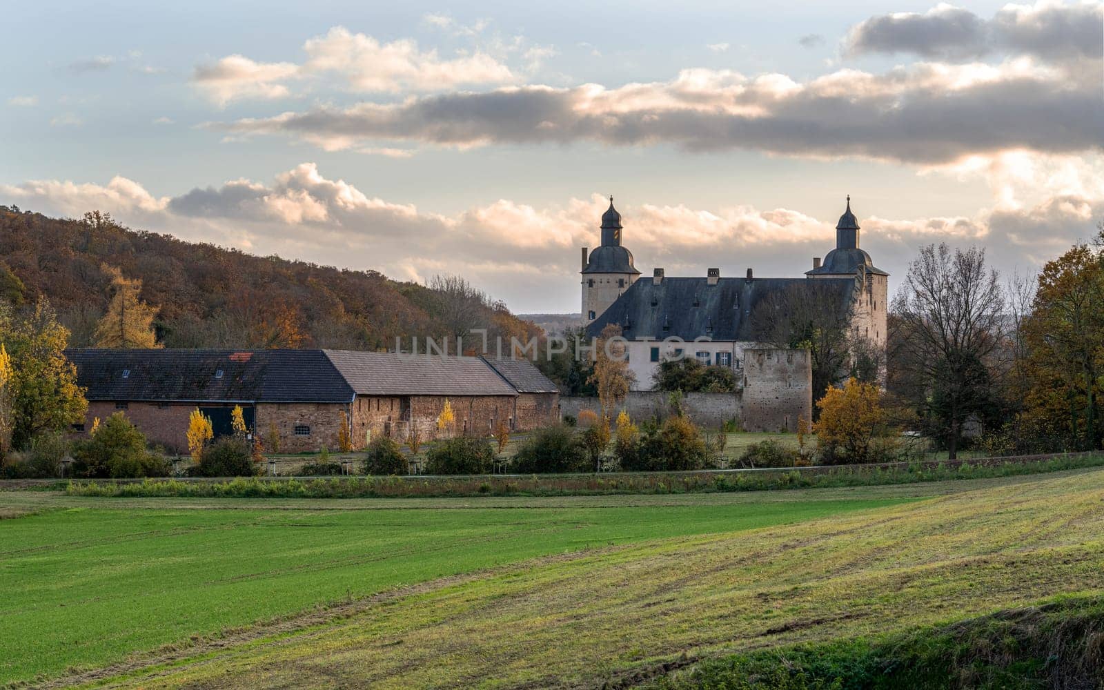 Veynau Castle, Mechernich, Germany by alfotokunst