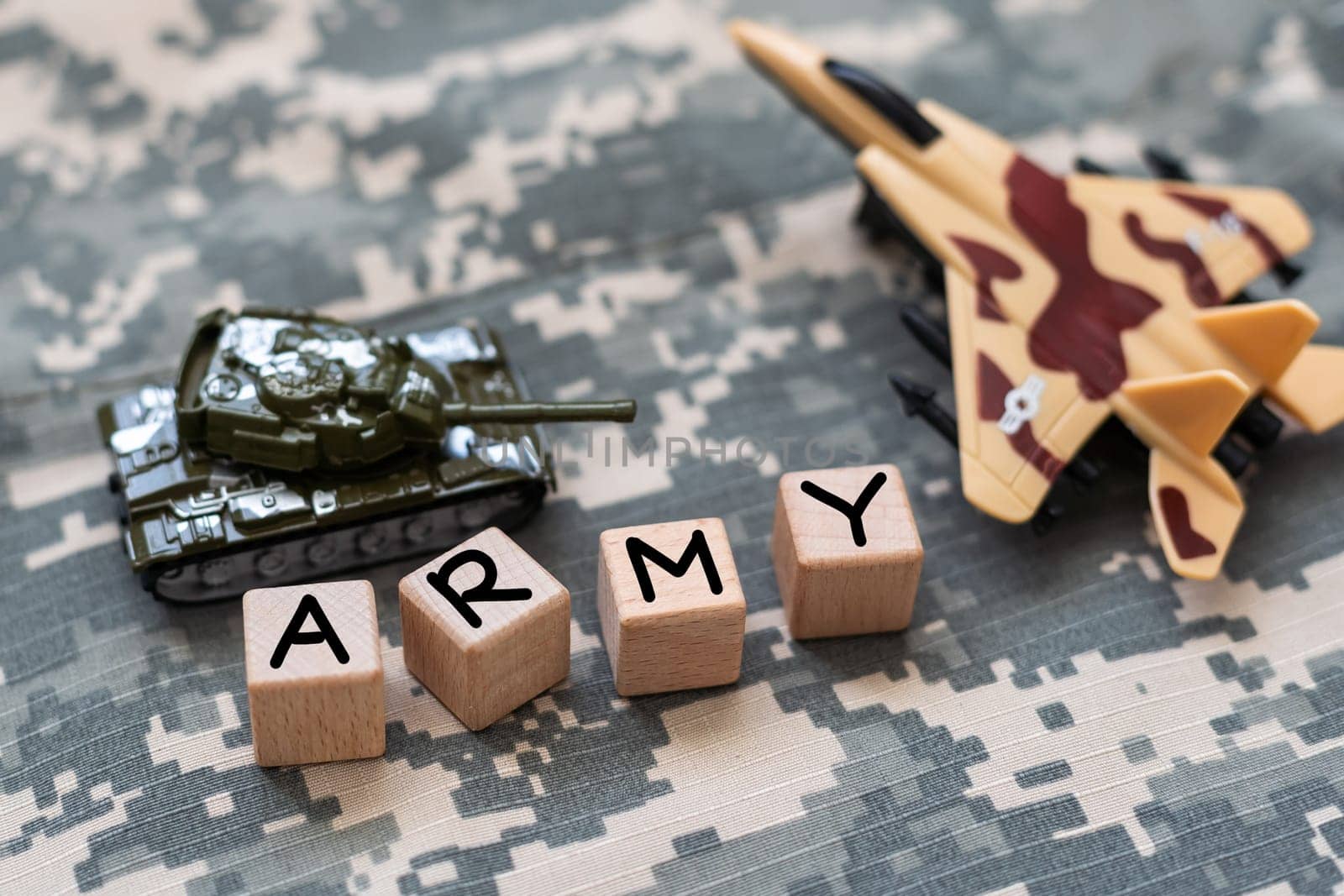 ARMY concept on camouflage uniform by Andelov13