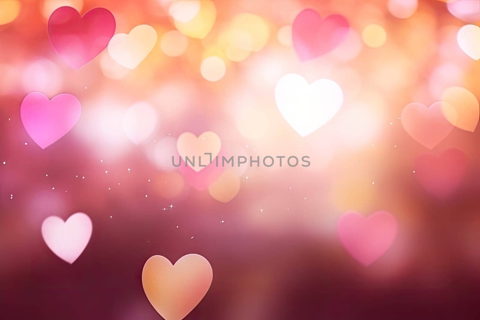 Valentine Heart Abstract Pink Background valentine's day wallpaper Heart holiday backdrop.