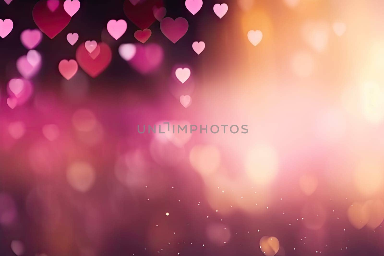 Valentine Heart Abstract Pink Background valentine's day wallpaper Heart holiday backdrop.