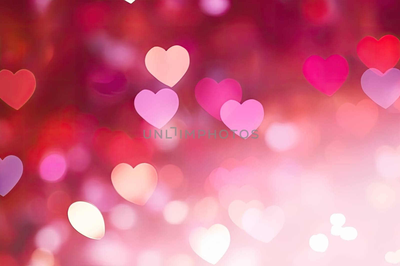 Valentine Heart Abstract Pink Background valentine's day wallpaper Heart holiday backdrop.