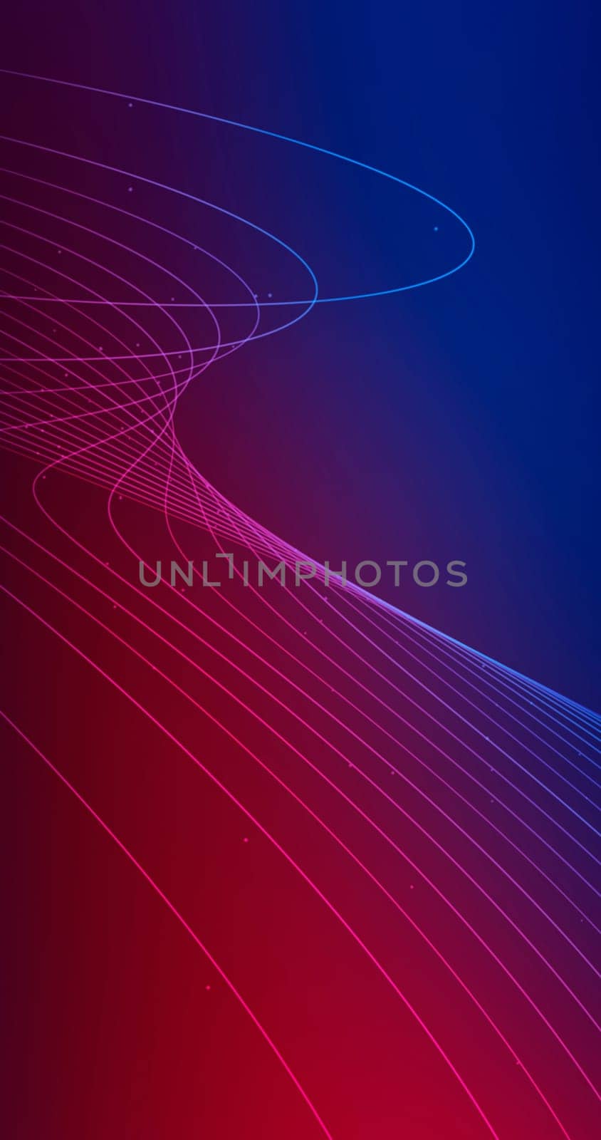 Abstract background for big data of dots and lines. tech data Artificial intelligence concept.