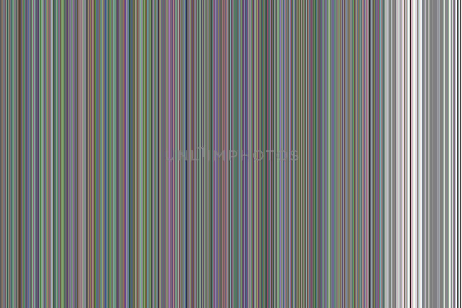 glitchy damaged digital image turned into set of vertical lines of random color.