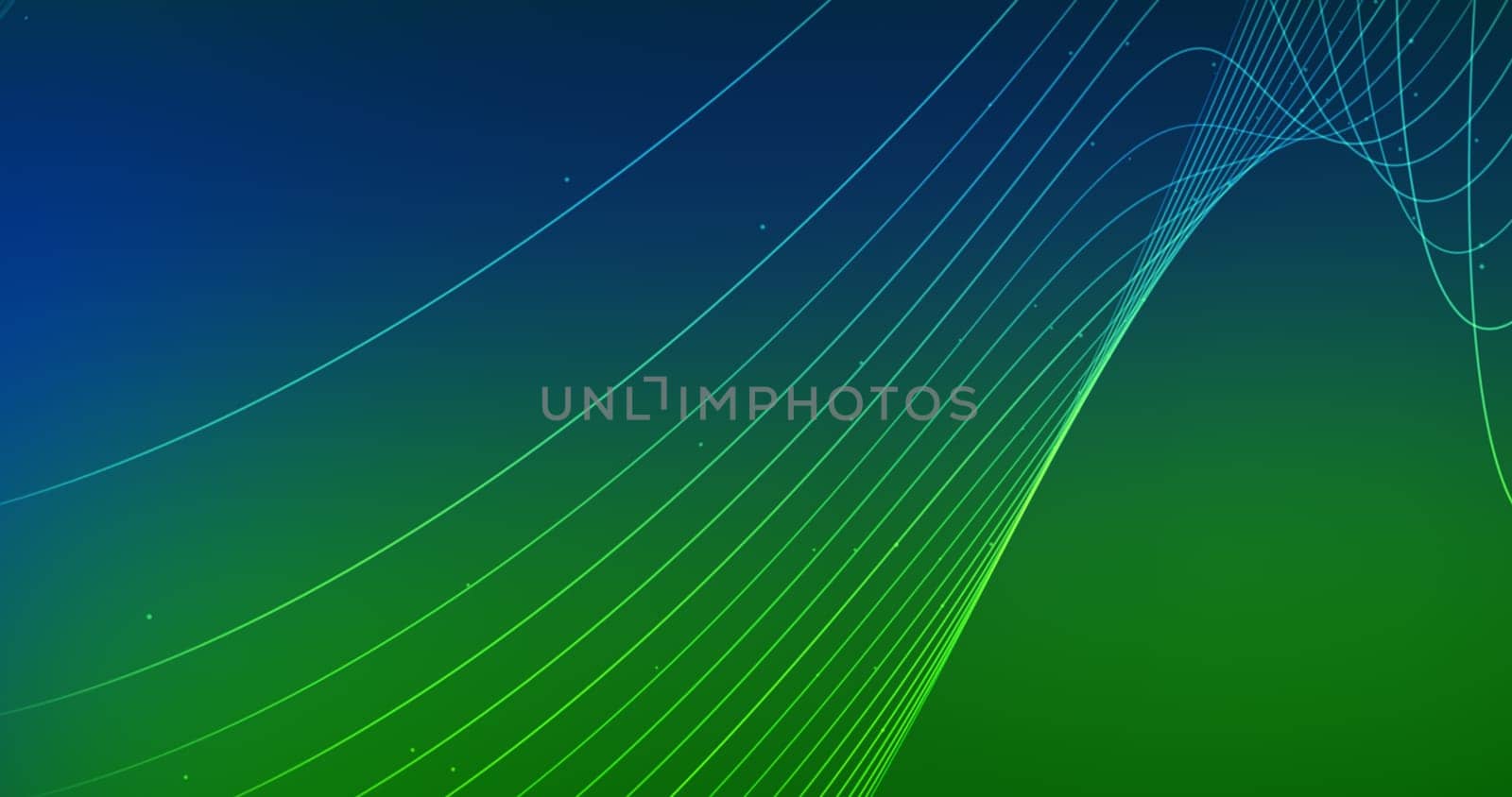 Abstract lines for Neural networks on gradient background. by ImagesRouges