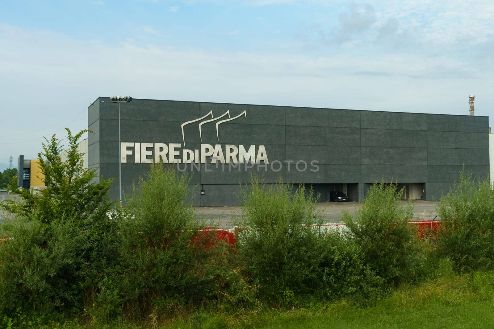 Fiere di Parma exhibition center building with logo. by Sd28DimoN_1976