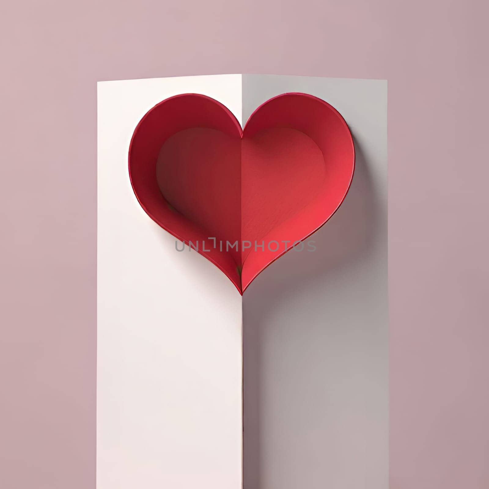 Valentine's day greeting card with hearts and place for your text.Valentine's day card with heart on background. Vector illustration.Valentine's day card with red heart. 3d rendering.Valentine's day greeting card with red heart on abstract background.Illustration of a valentine card with a red heart on it.