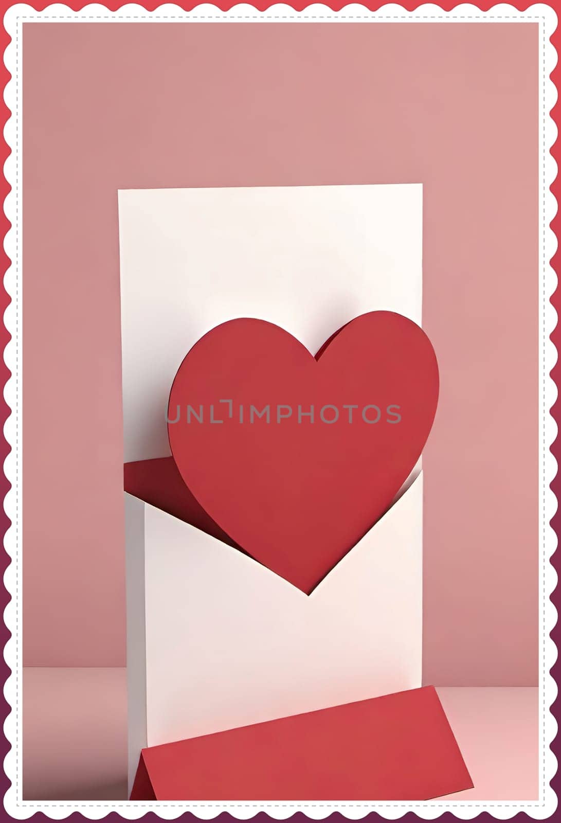 Valentine's day greeting card with hearts and place for your text.Valentine's day card with heart on background. Vector illustration.Valentine's day card with red heart. 3d rendering.Valentine's day greeting card with red heart on abstract background.Illustration of a valentine card with a red heart on it.