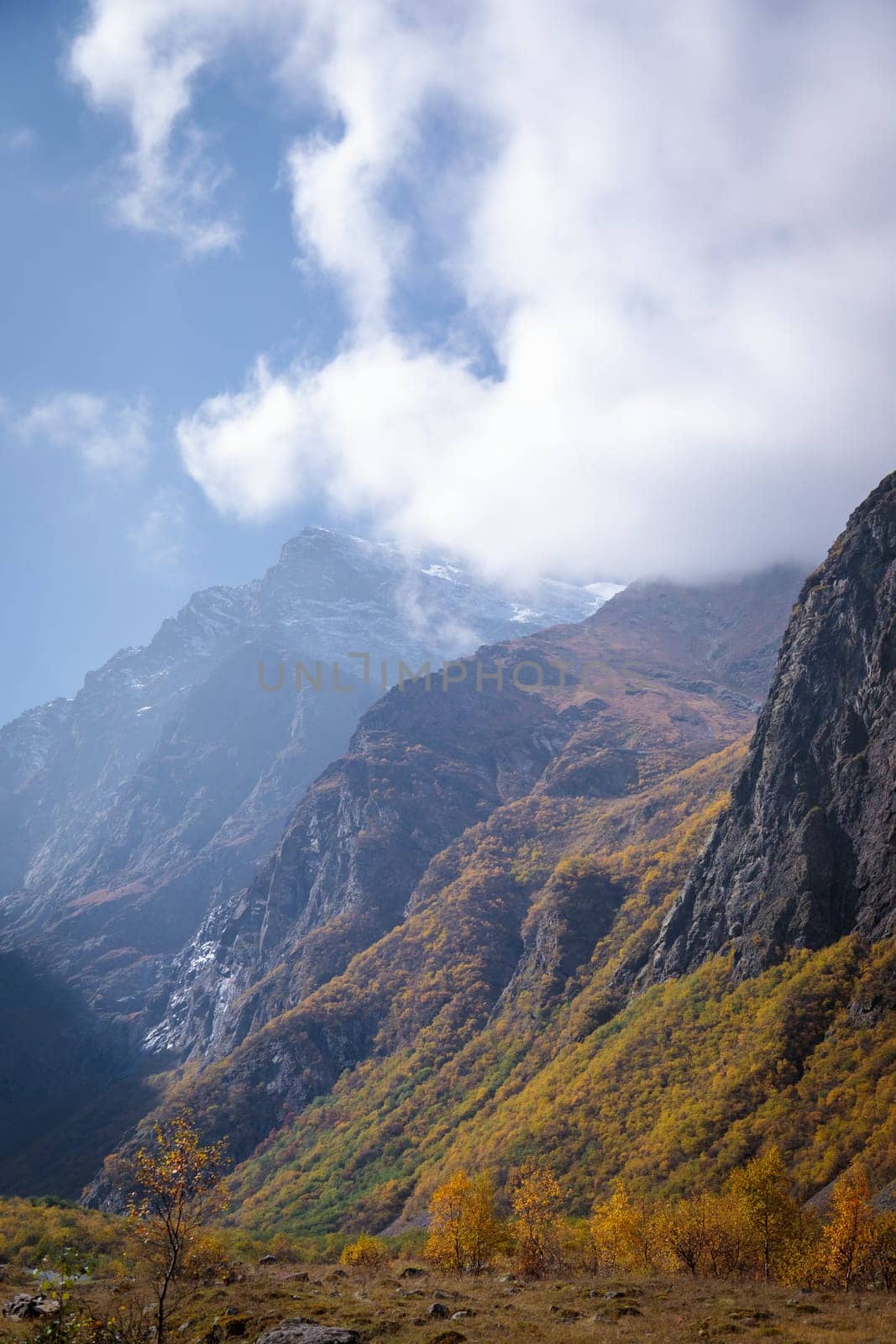 Autumn mountain landscape by Yurich32