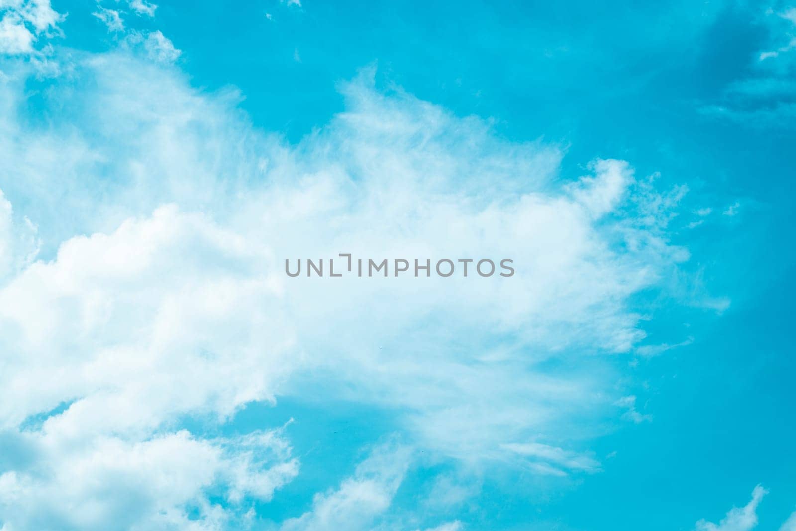 Sky blue background. Sky cloud clear