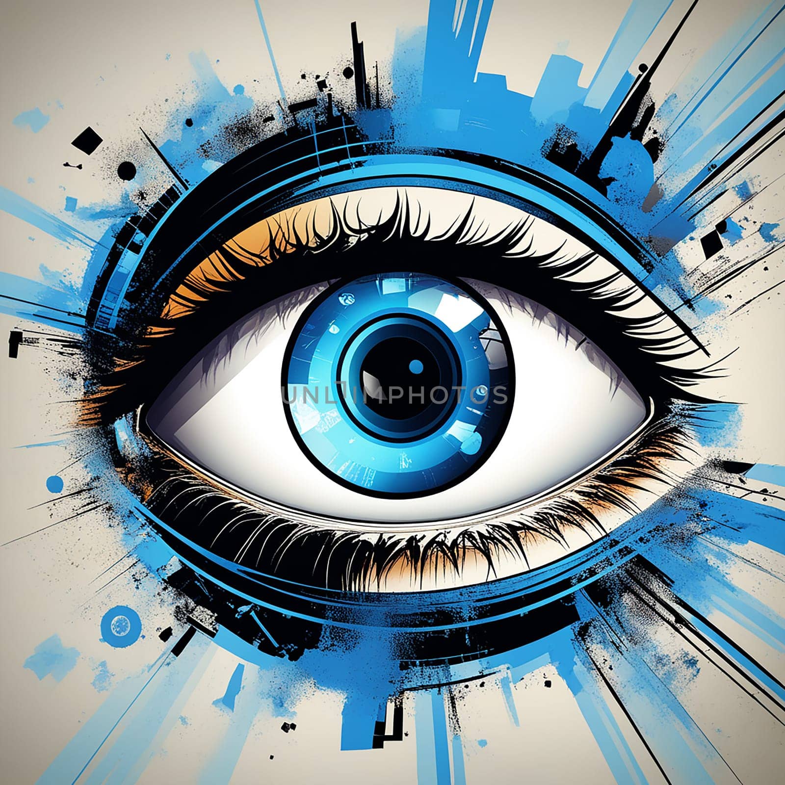 Vision of Tomorrow: Blue Eye Future Vision Banner