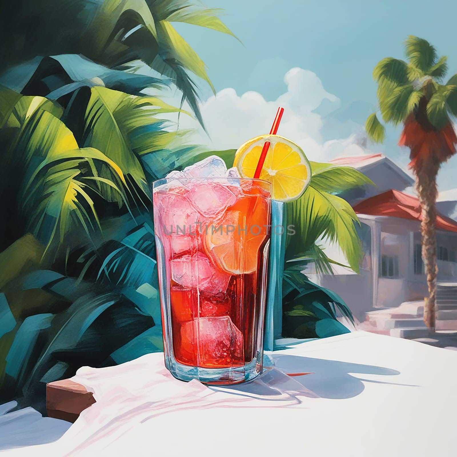 Summer Freshness: Refreshing Cold Drink