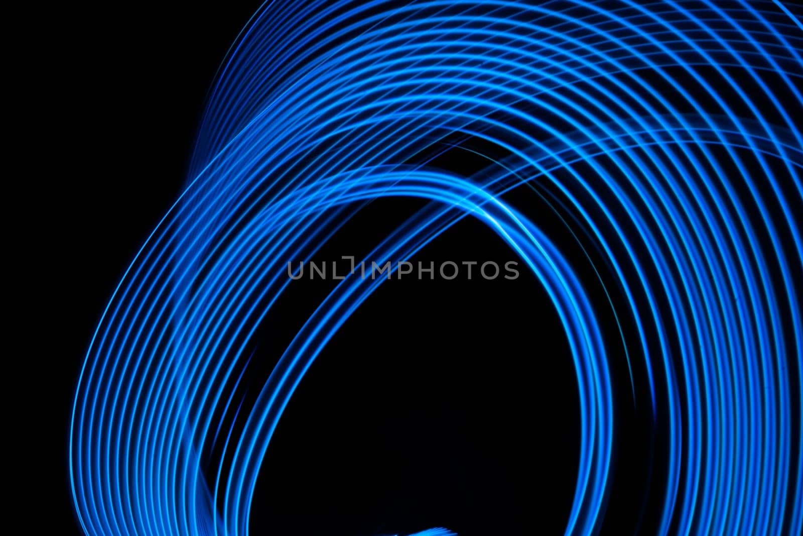 Abstract background neon electric blue glowing lines. by PaulCarr