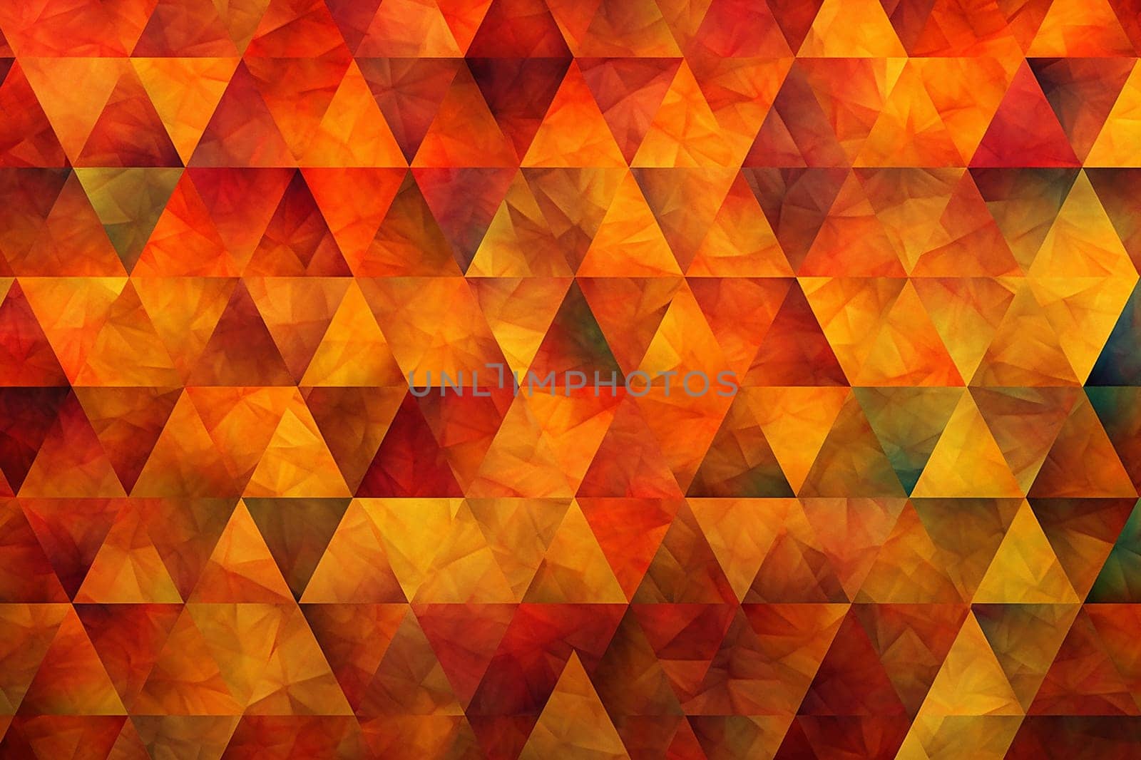 A Warm Spectrum of Geometric Harmony by Hype2art