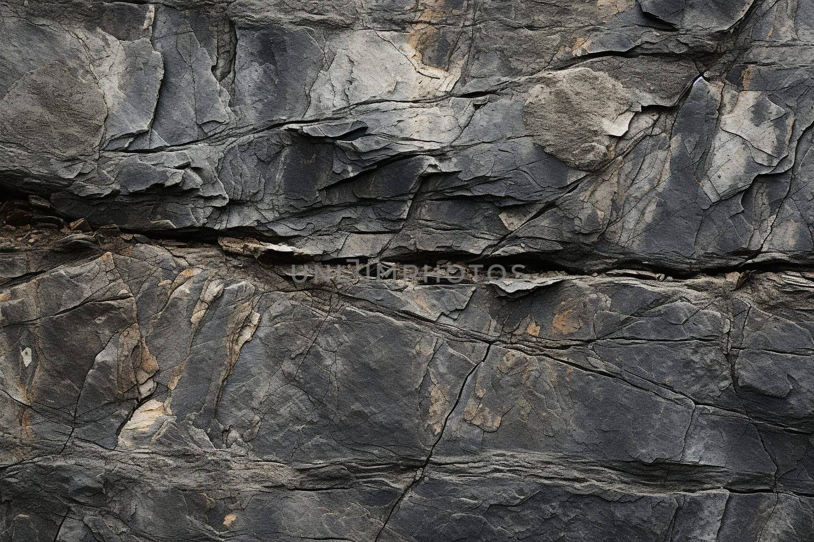 Gray stone texture, rock surface, background.