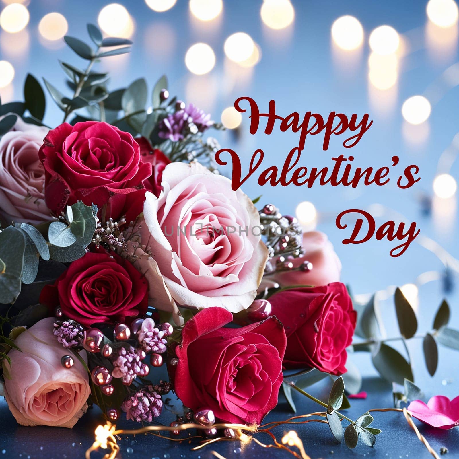 A wonderful festive background for Valentines day. High quality photo