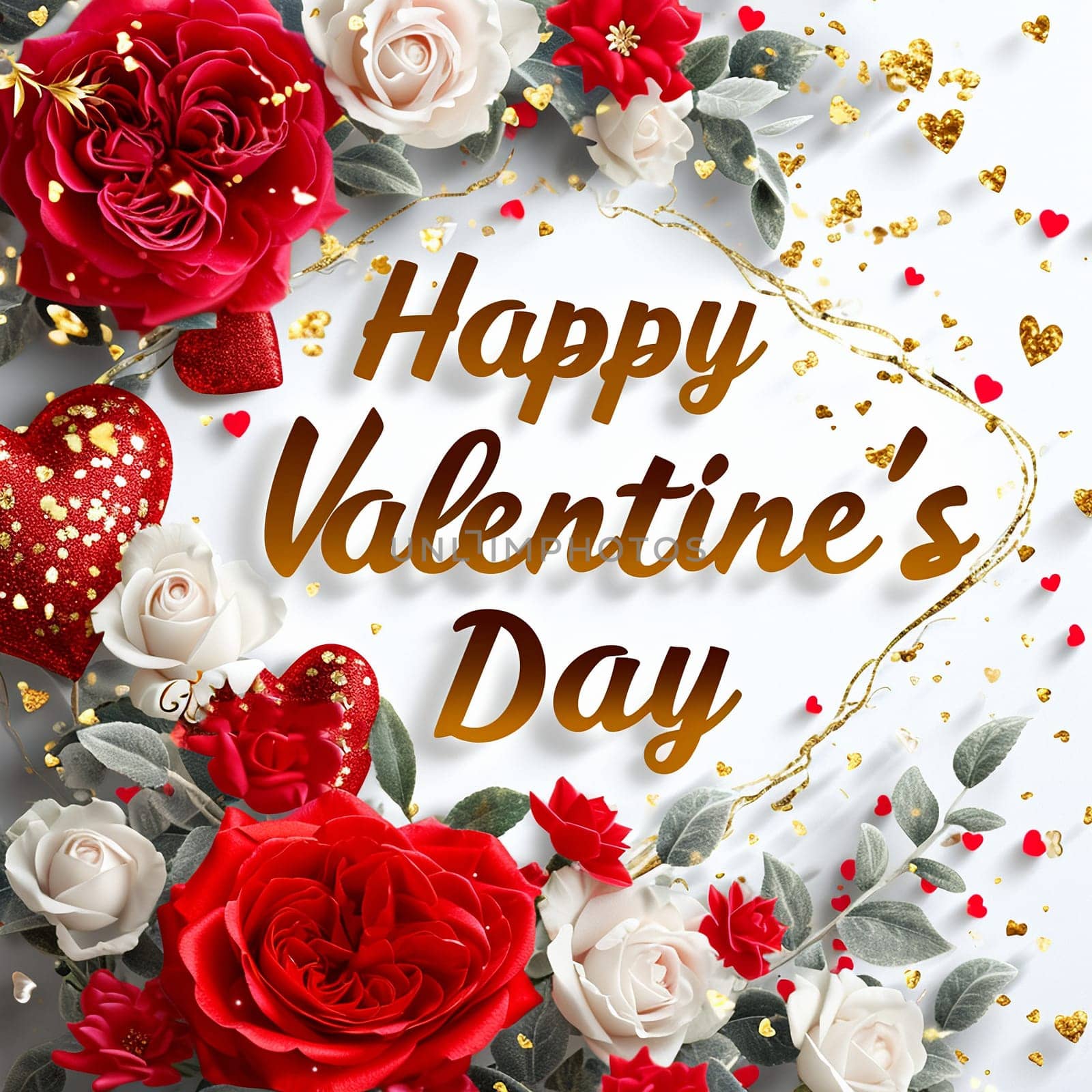 A wonderful festive background for Valentines day by NeuroSky