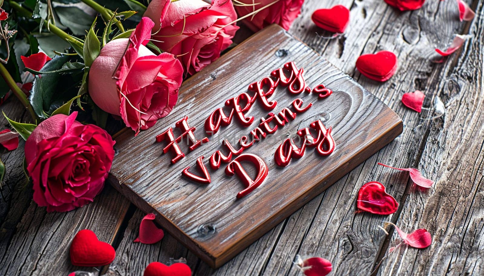 A wonderful festive background for Valentines day by NeuroSky