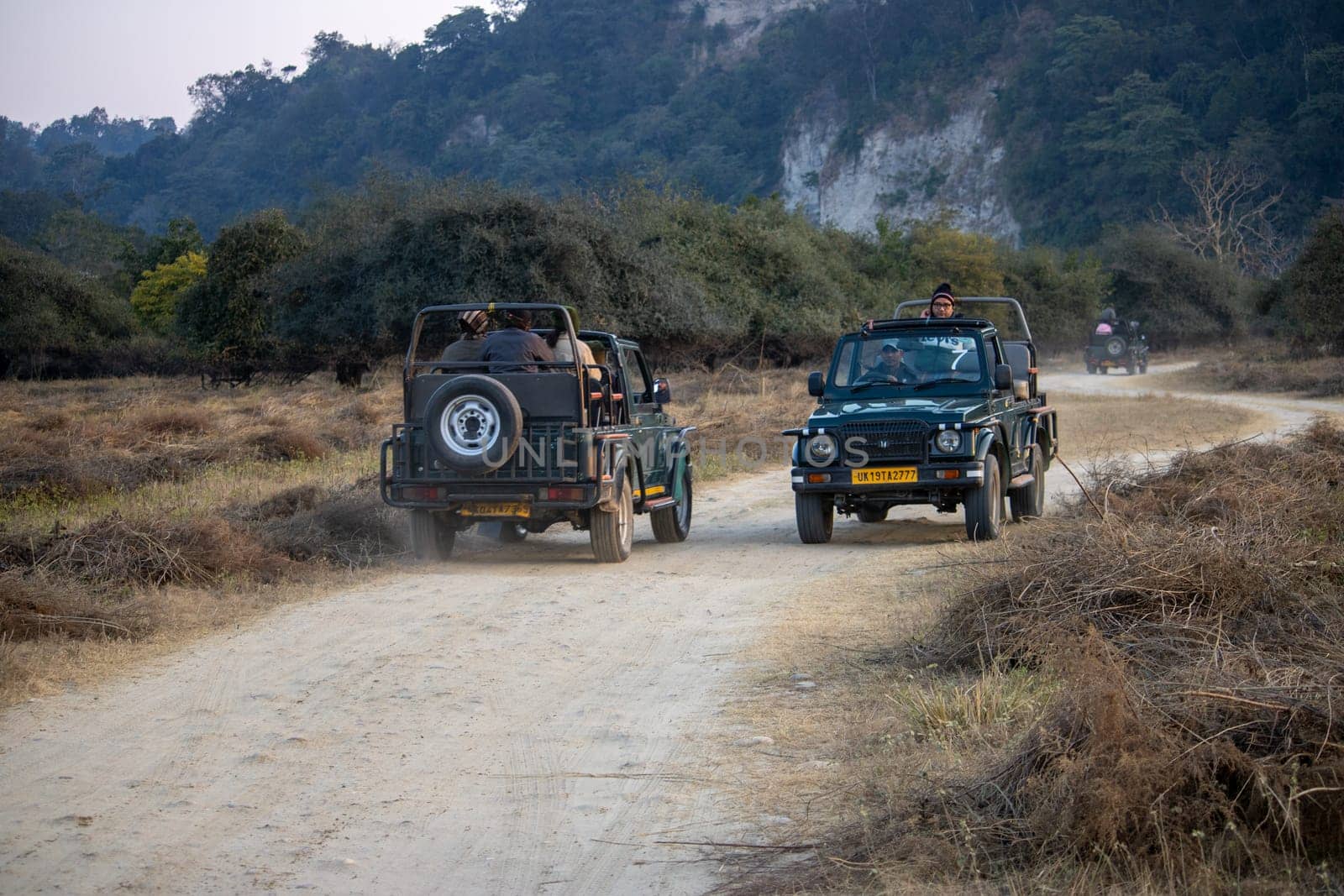 The Beauty with a Car Journey in Uttarakhand by stocksvids