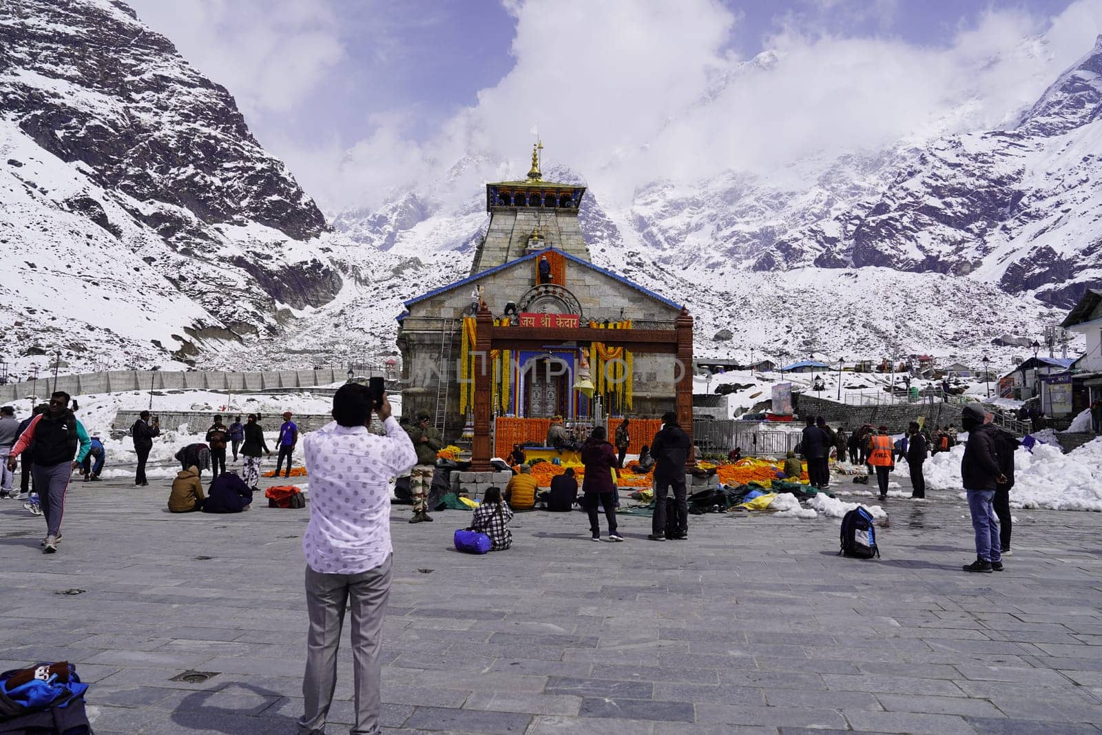 Capturing the Beauty of Kedarnath Temple in Uttarakhand by stocksvids