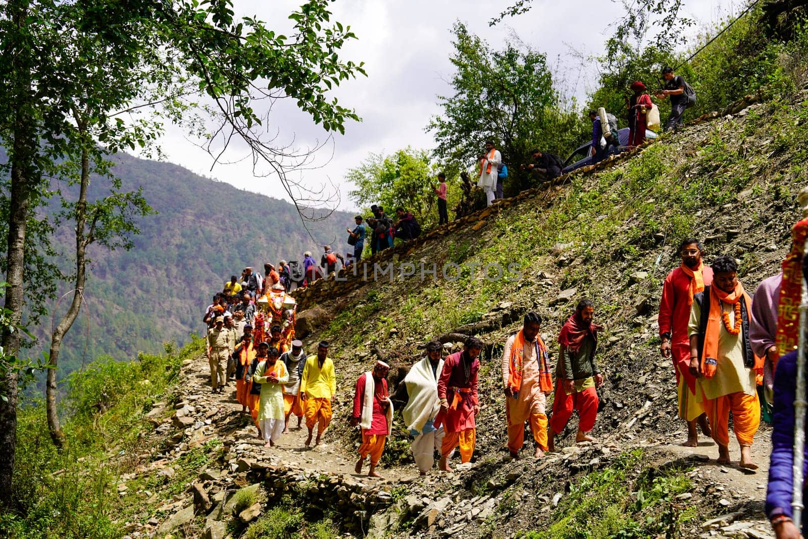 Journey through Uttarakhand's Majestic Mountains by stocksvids