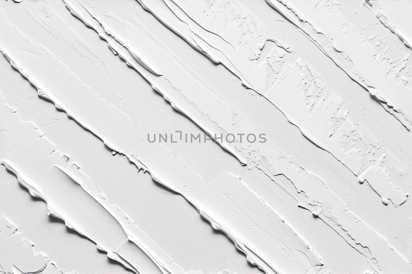 White-on-white texture. Layered brushstrokes, creating a harmonious yet abstract pattern, ideal for sophisticated and serene design elements, prints, covers. Generative AI. by creativebird