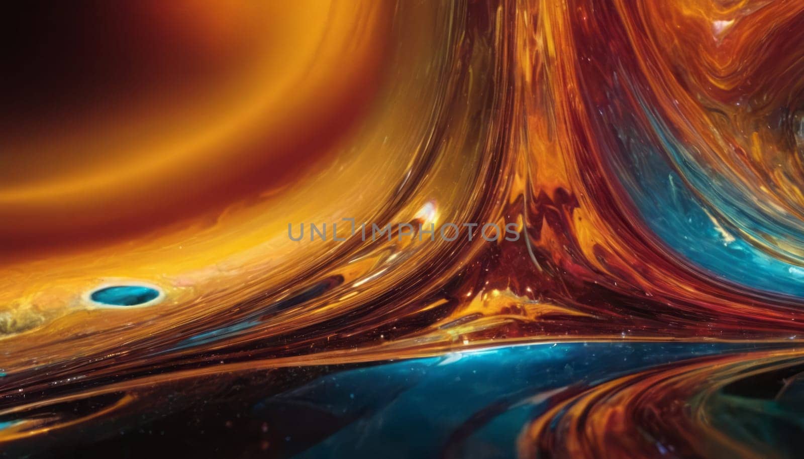 High Definition Multicolor Liquid Glass Wallpaper by nkotlyar