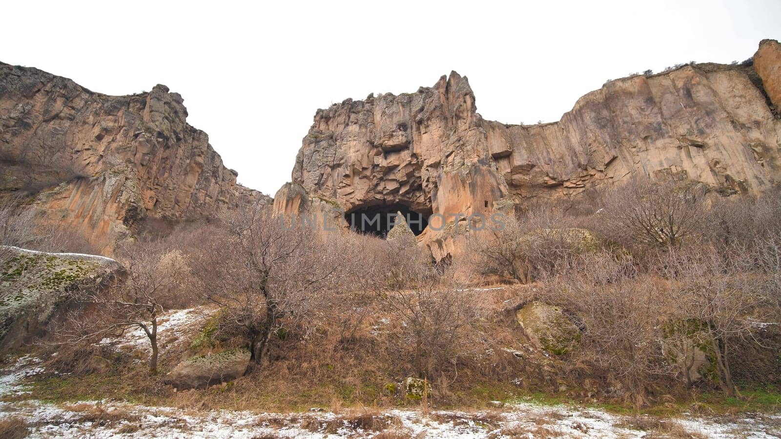 Beautiful Ihlara valley landscape in cappadocia, Turkey