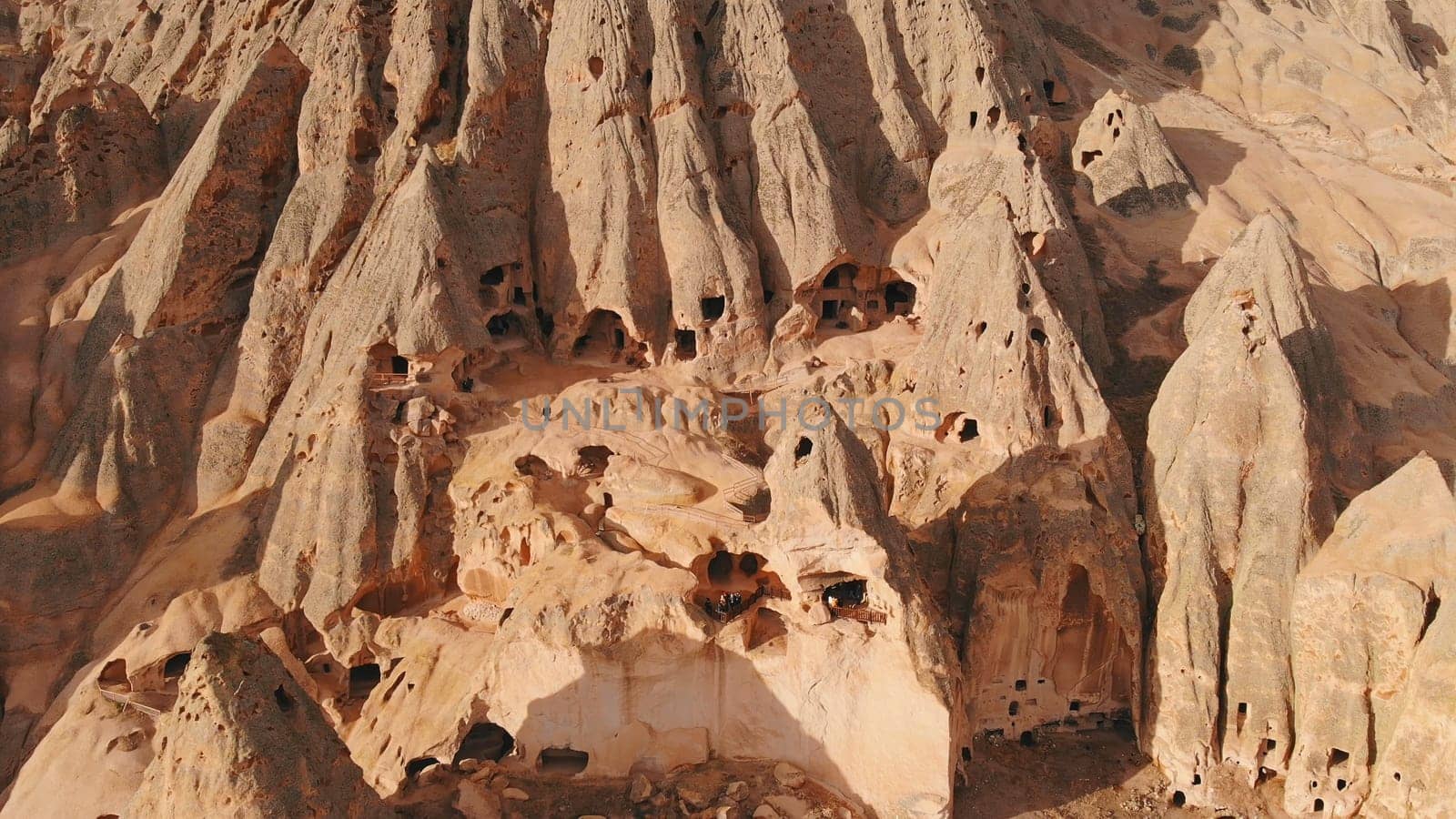 Ancient Christian churches in the rocks of Cappadocia. Turkey. by DovidPro