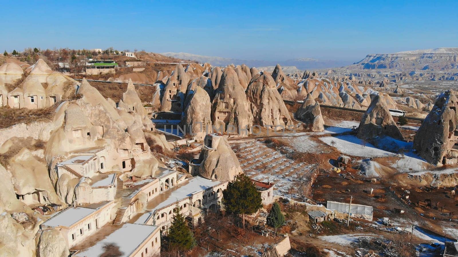 World Heritage, Cappadocia, Gereme, Turkey Beautiful mountains of volcanic origin