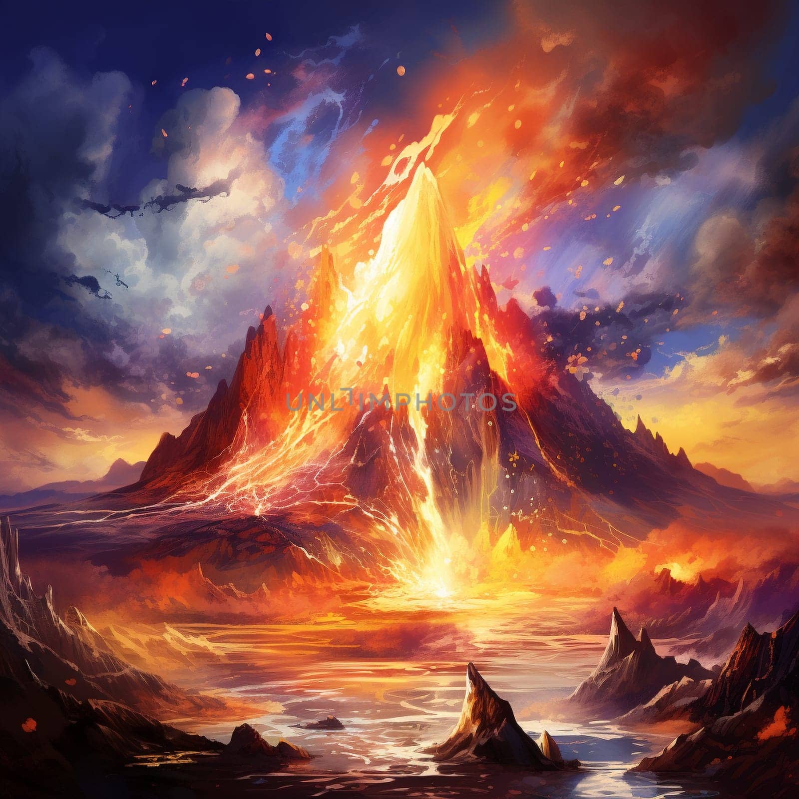 Molten Symphony by Sahin