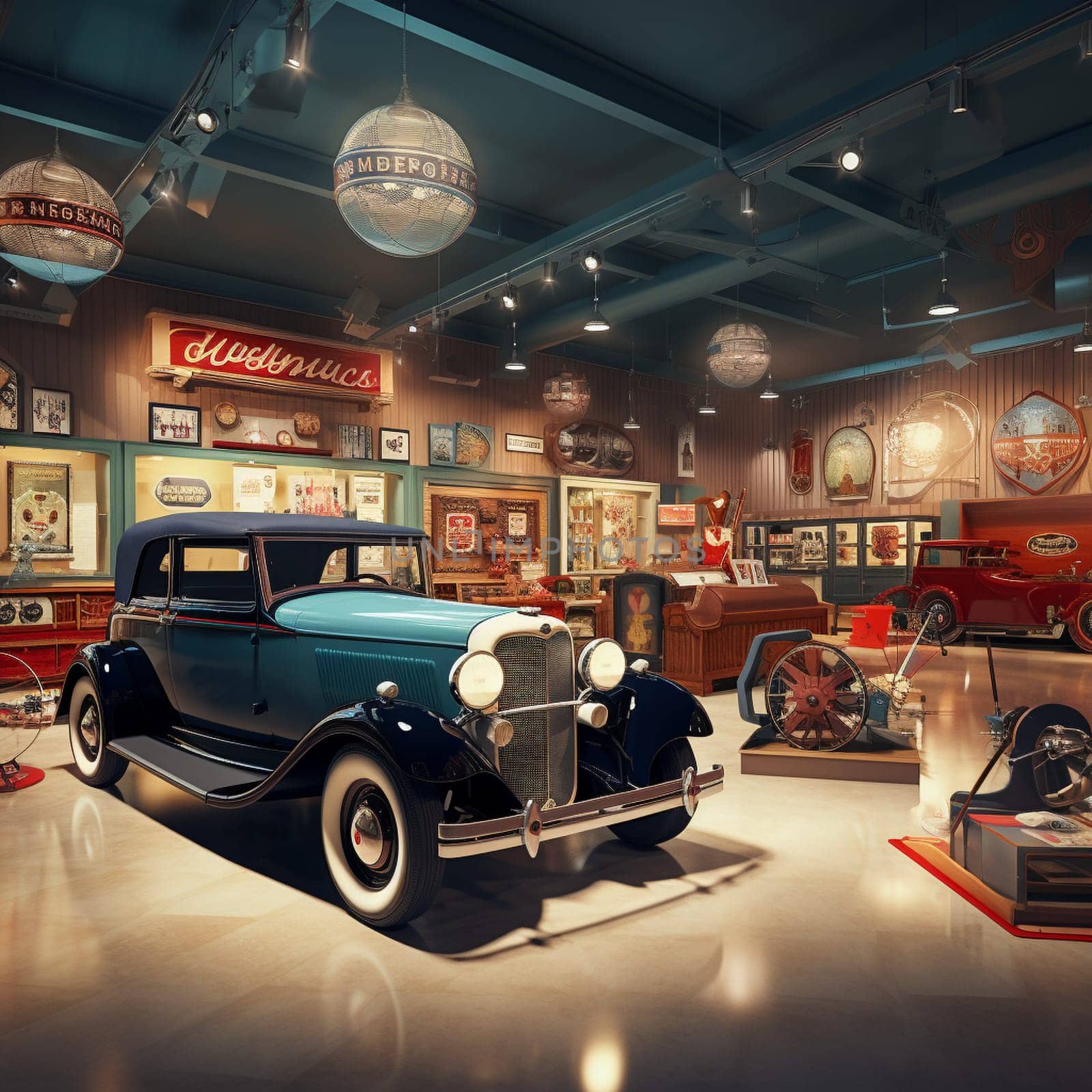 Memories on Wheels: The Vintage Car Collection by Sahin