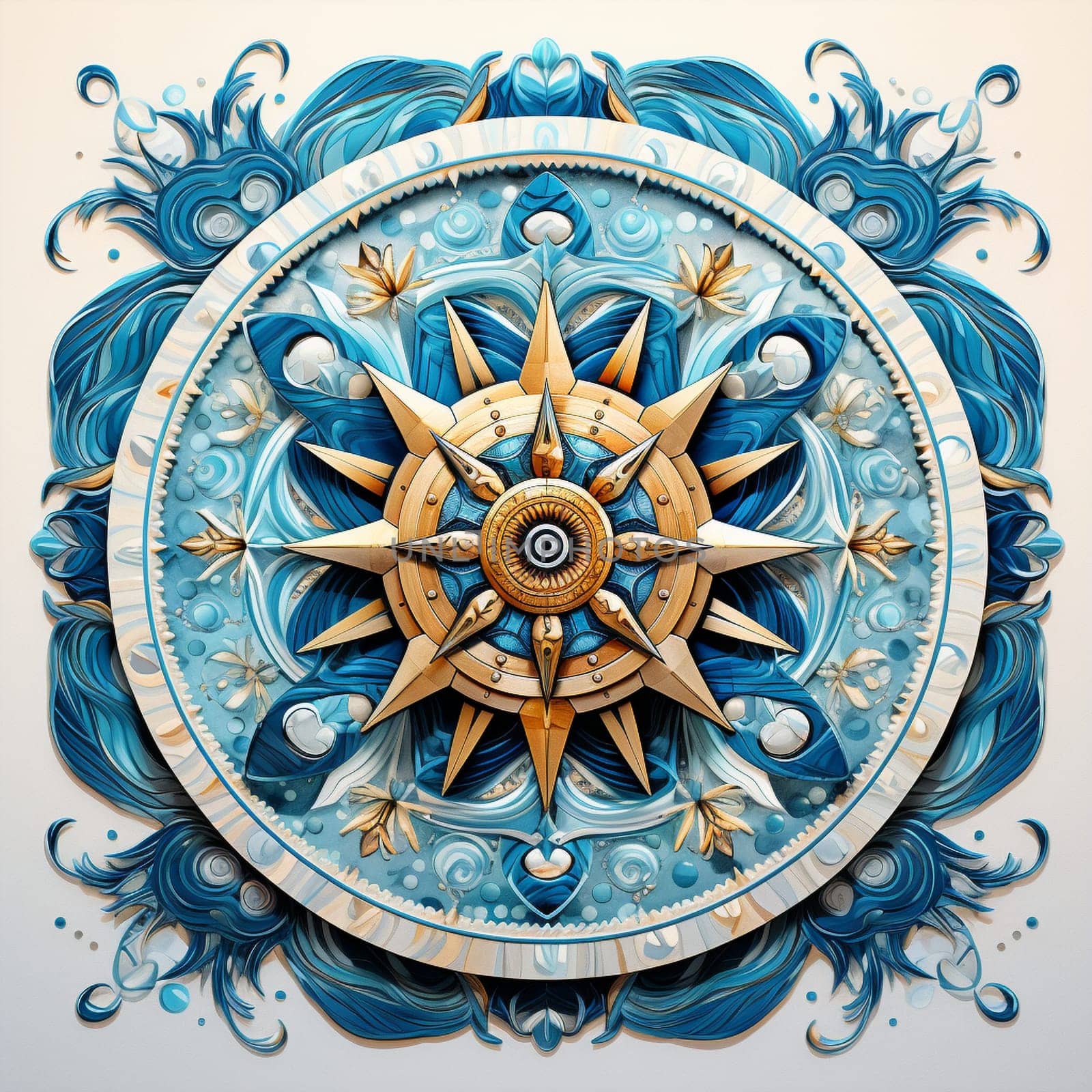 Nautical Kaleidoscope: A multidimensional exploration of maritime patterns and colors by Sahin