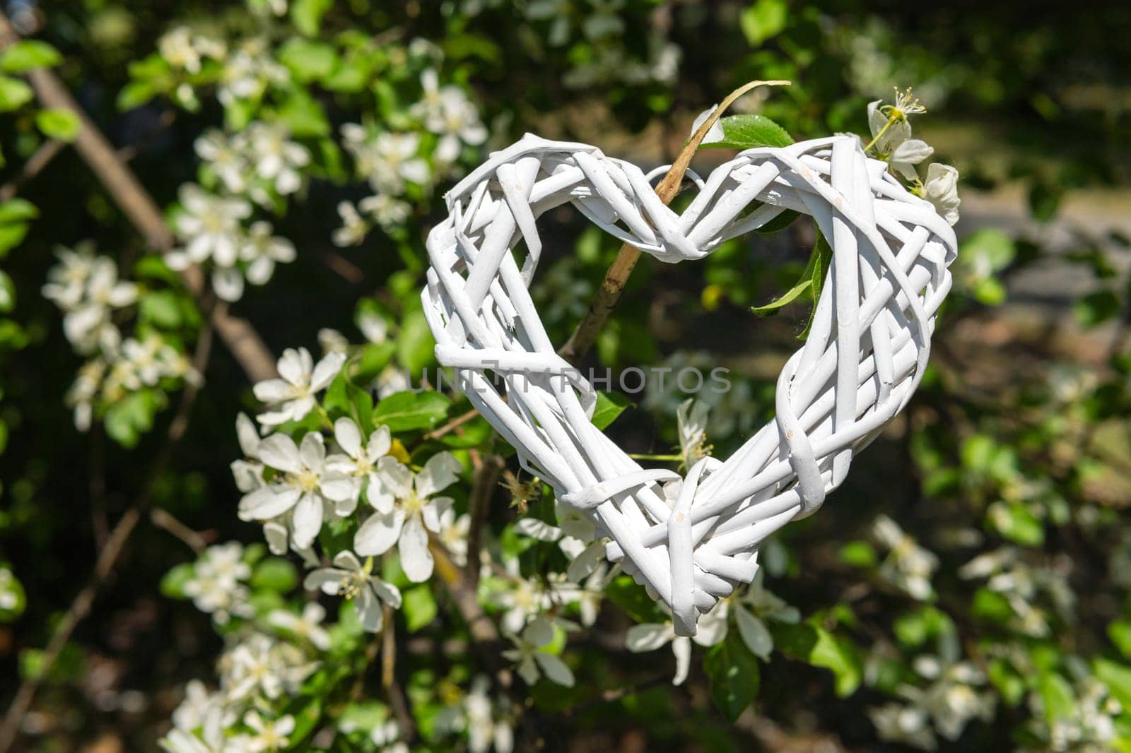 Celebrating Maternal Love Nature's With a Heart Wicker Craft for Mother's Day by darksoul72