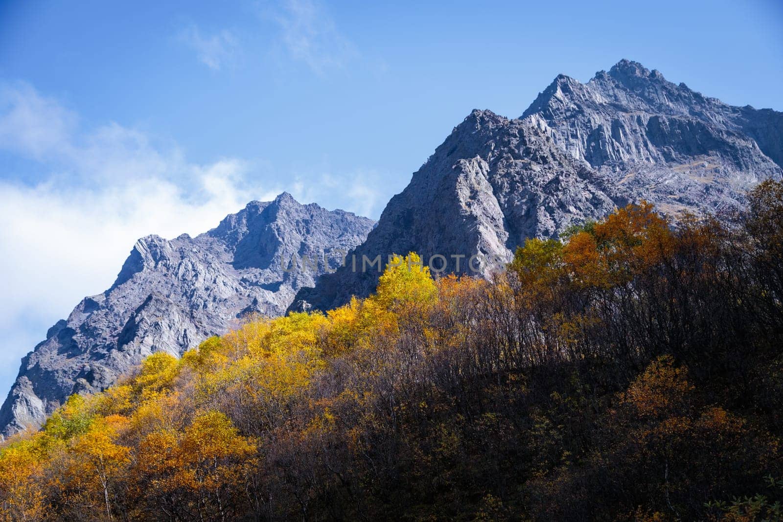 Autumn landscapes in the mountains are the embodiment of the beauty and harmony of nature