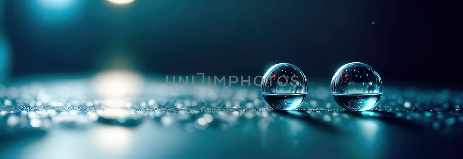 Splash of water wave, blue. Abstract banner background water waves. Abstract nature concept banner for beauty spa, drinking water advertising. Use for abstract, wallpaper, poster. Copy Space