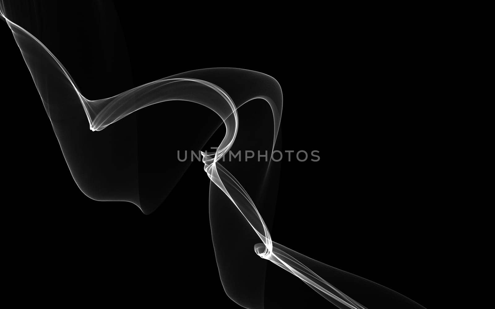 Dark abstract background with a glowing abstract waves by teerawit