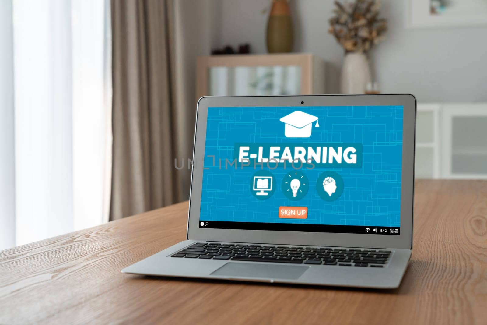 E-learning website with modish sofware for student to study on the internet by biancoblue