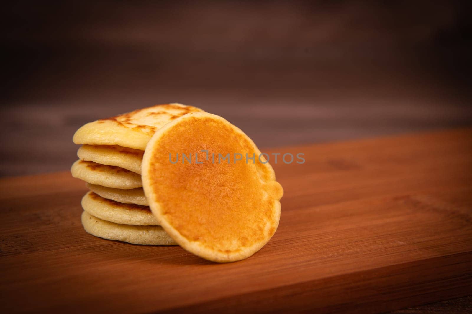 Close up Cocktail Blinis or mini blinis, High quality photo