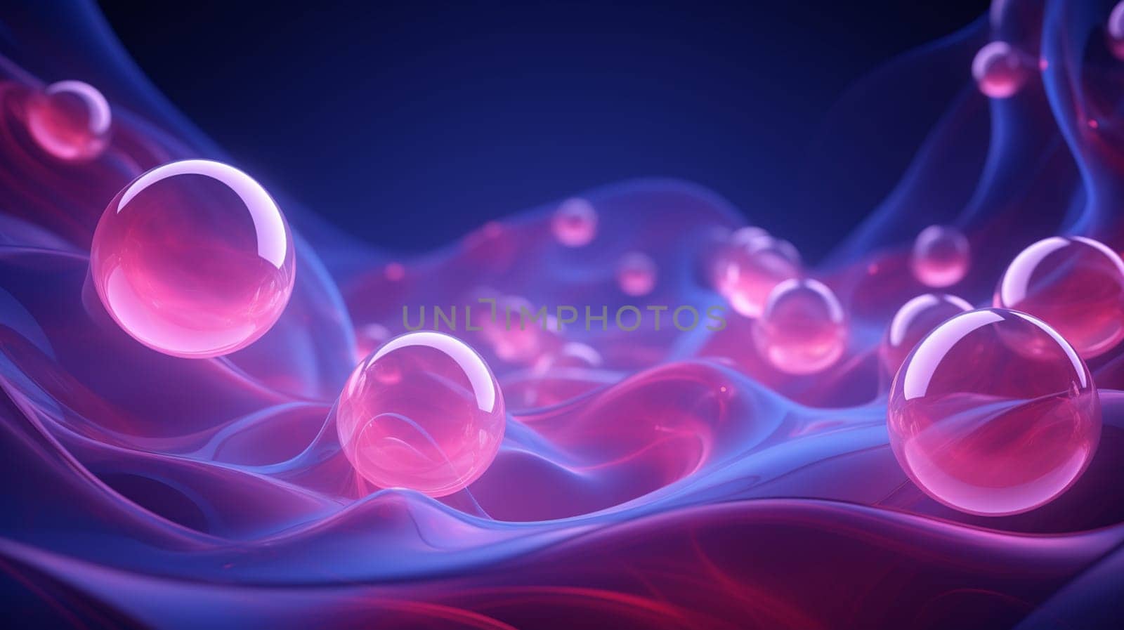 water drops on glass with blue background, close-up . High quality photo