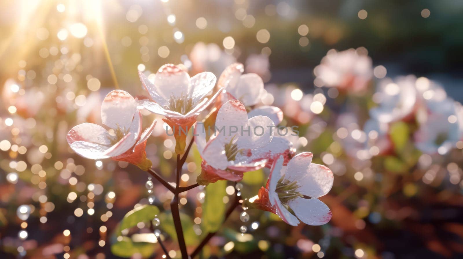 Shiny meadow flowers, decorated with raindrops by Alla_Morozova93