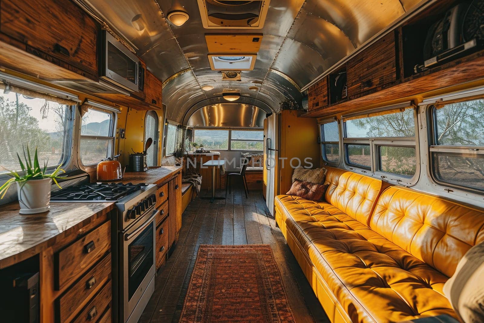 Cozy Travel Trailer: Freedom and Harmony with Nature by Yurich32