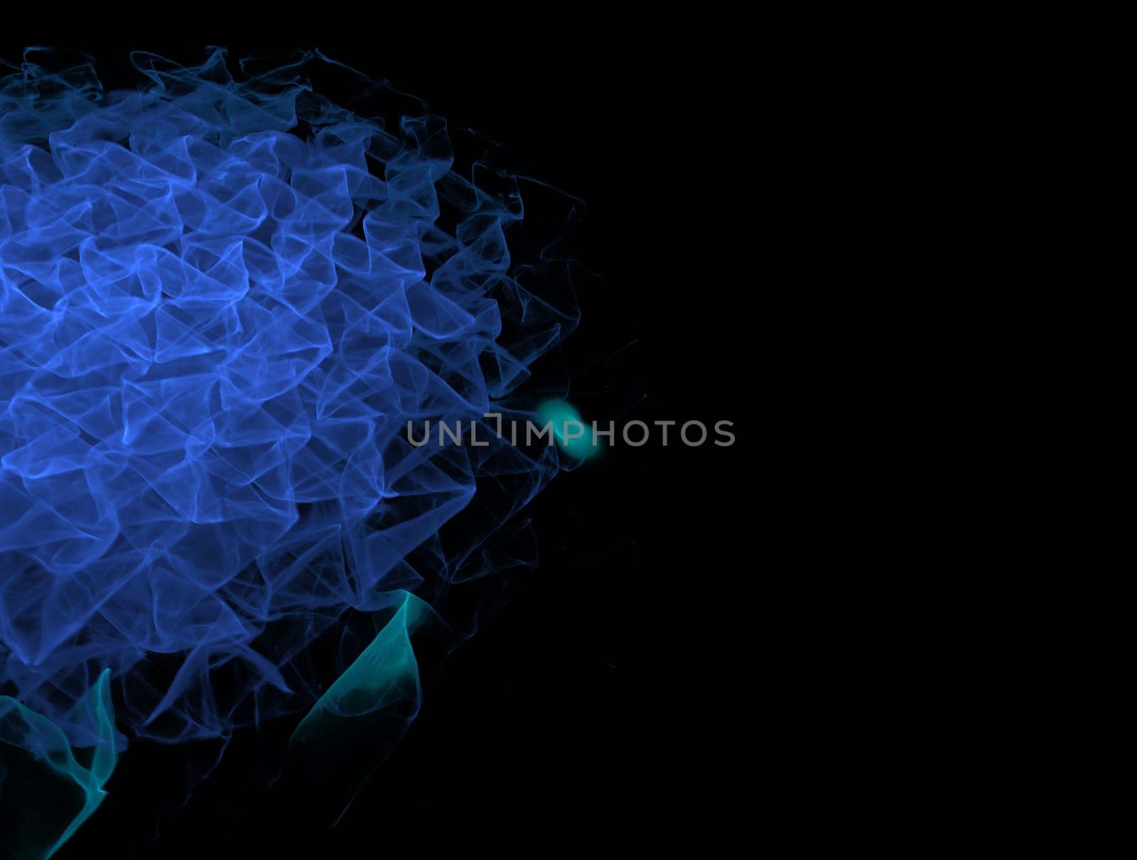 Imaginatory lush fractal texture image abstract background