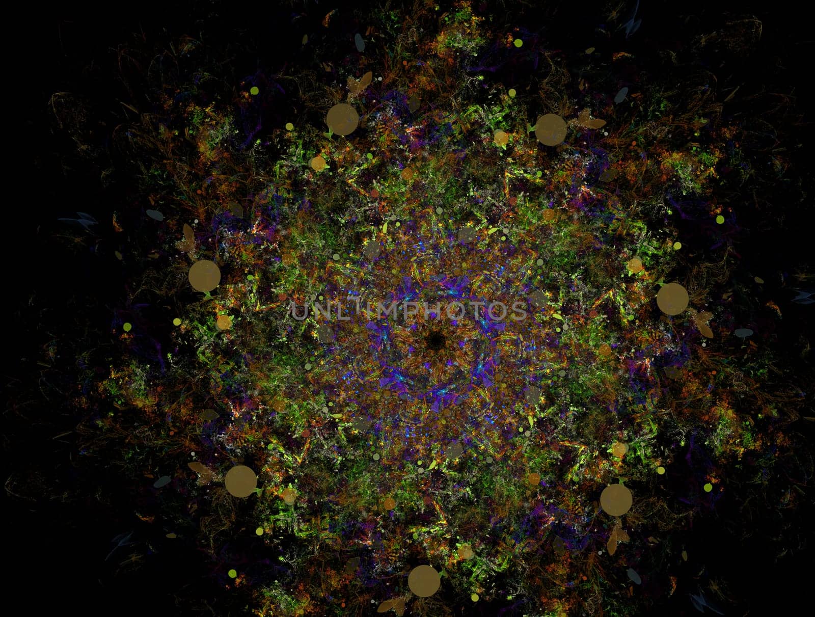 Imaginatory fractal abstract background Image by nikitabuida