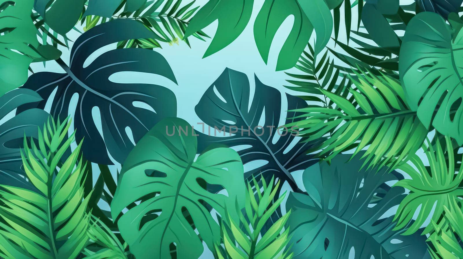 Immerse your designs in tropical bliss with this seamless pattern. by Alla_Morozova93