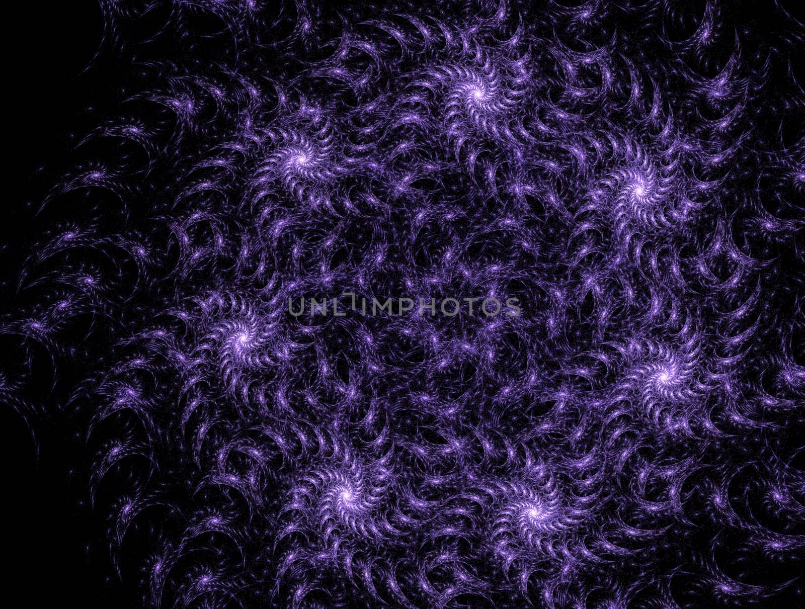 Imaginatory lush fractal texture image abstract background