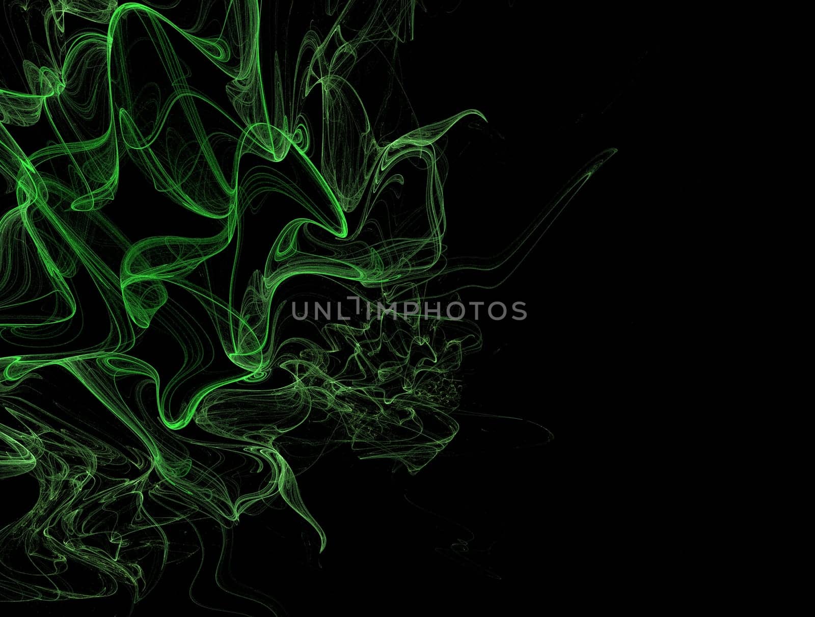 Imaginatory lush fractal texture image abstract background