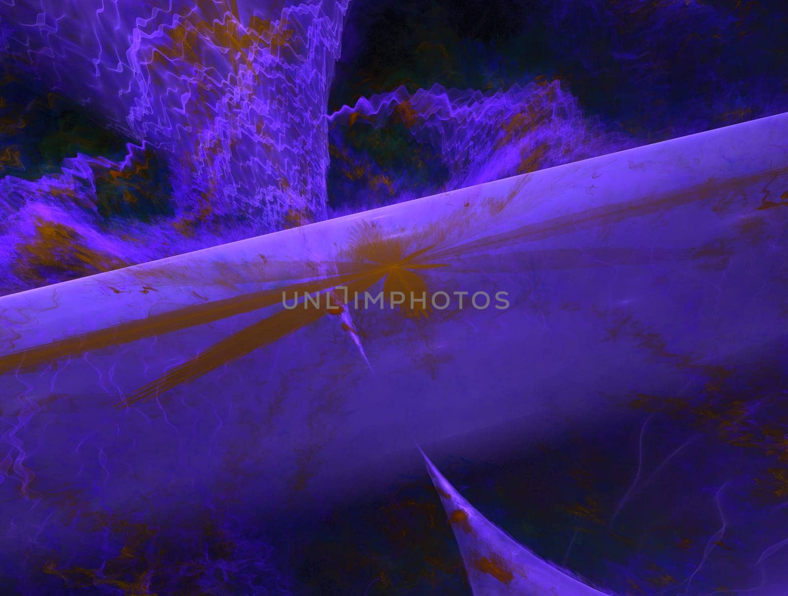 Imaginatory lush fractal texture image abstract background
